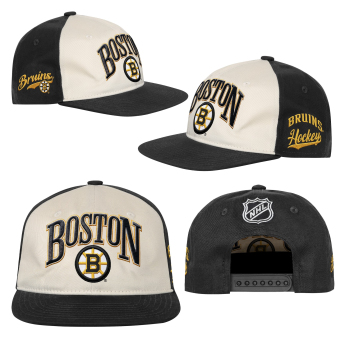 Boston Bruins șapcă de baseball pentru copii NHL Flatbrim Arch Deadstock Snapback
