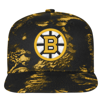 Boston Bruins șapcă de baseball pentru copii NHL Dynamics Flat Brim Snapback