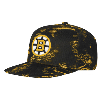 Boston Bruins șapcă de baseball pentru copii NHL Dynamics Flat Brim Snapback