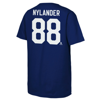 Toronto Maple Leafs tricou de copii NHL Flat Name & Number Short Sleeve Cotton