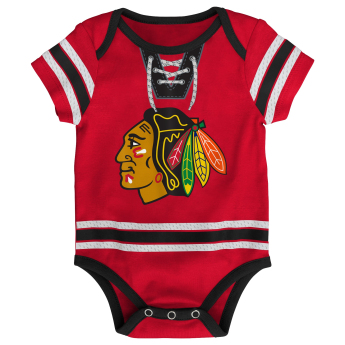 Chicago Blackhawks body de copii NHL Hockey Pro Creeper – Blank