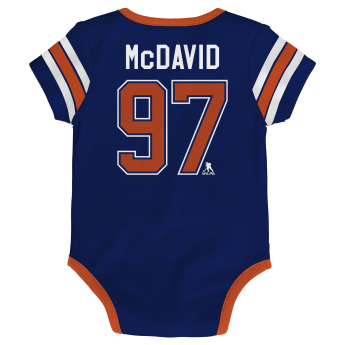 Edmonton Oilers body de copii NHL Hockey Pro Creeper – Name & Number