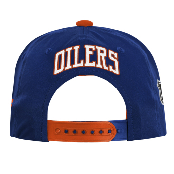 Edmonton Oilers șapcă de baseball pentru copii NHL Authentic Pro 2026 Podium Cap