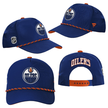 Edmonton Oilers șapcă de baseball pentru copii NHL Authentic Pro 2026 Podium Cap