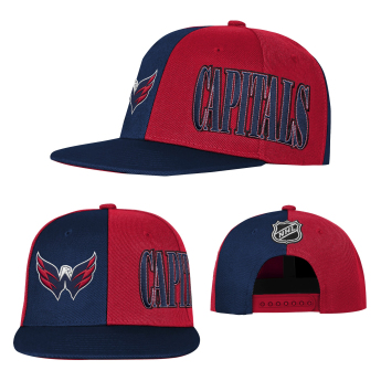 Washington Capitals șapcă de baseball pentru copii NHL Icebound Flatbrim Snapback
