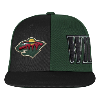 Minnesota Wild șapcă de baseball pentru copii NHL Icebound Flatbrim Snapback