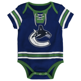 Vancouver Canucks body de copii NHL Hockey Pro Creeper – Blank