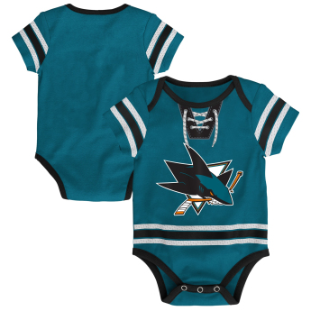 San Jose Sharks body de copii NHL Hockey Pro Creeper – Blank