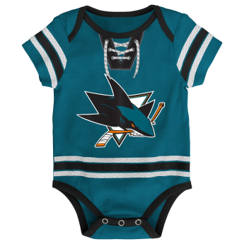 San Jose Sharks body de copii NHL Hockey Pro Creeper – Blank