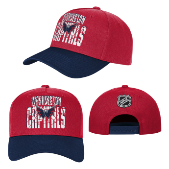 Washington Capitals șapcă de baseball pentru copii NHL Icebound Pro Crown