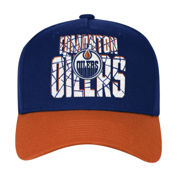 Edmonton Oilers șapcă de baseball pentru copii NHL Icebound Pro Crown