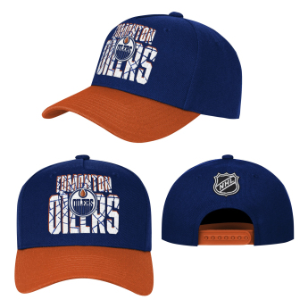 Edmonton Oilers șapcă de baseball pentru copii NHL Icebound Pro Crown