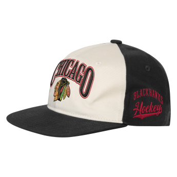 Chicago Blackhawks șapcă de baseball pentru copii NHL Flatbrim Arch Deadstock Snapback