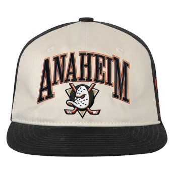 Anaheim Ducks șapcă de baseball pentru copii NHL Flatbrim Arch Deadstock Snapback