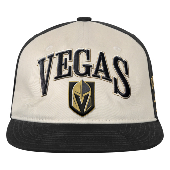 Vegas Golden Knights șapcă de baseball pentru copii NHL Flatbrim Arch Deadstock Snapback