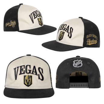 Vegas Golden Knights șapcă de baseball pentru copii NHL Flatbrim Arch Deadstock Snapback