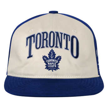 Toronto Maple Leafs șapcă de baseball pentru copii NHL Flatbrim Arch Deadstock Snapback