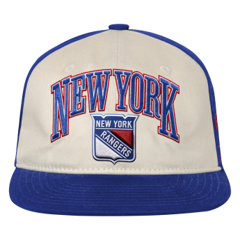 New York Rangers șapcă de baseball pentru copii NHL Flatbrim Arch Deadstock Snapback