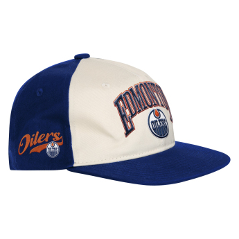 Edmonton Oilers șapcă de baseball pentru copii NHL Flatbrim Arch Deadstock Snapback