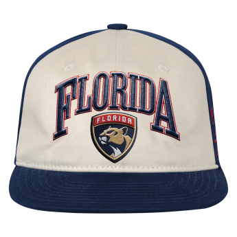 Florida Panthers șapcă de baseball pentru copii NHL Flatbrim Arch Deadstock Snapback