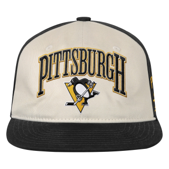 Pittsburgh Penguins șapcă de baseball pentru copii NHL Flatbrim Arch Deadstock Snapback