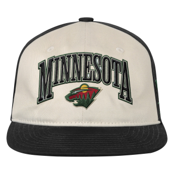 Minnesota Wild șapcă de baseball pentru copii NHL Flatbrim Arch Deadstock Snapback