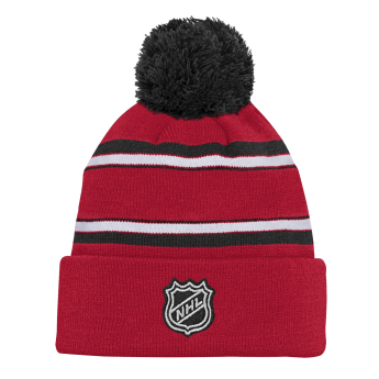 Chicago Blackhawks căciula de iarnă pentru copii NHL 3rd Jersey Jacquard Cuff Pom