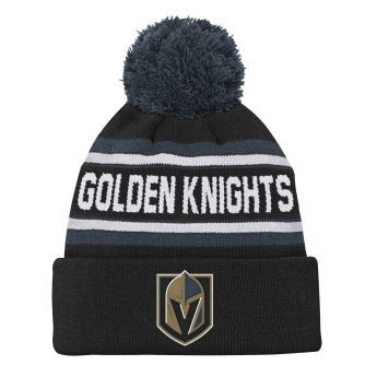 Vegas Golden Knights căciula de iarnă pentru copii NHL 3rd Jersey Jacquard Cuff Pom