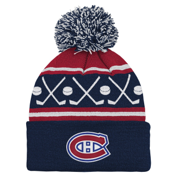 Montreal Canadiens căciula de iarnă pentru copii NHL Face-Off Cuff Pom