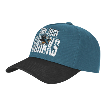 San Jose Sharks șapcă de baseball pentru copii NHL Icebound Pro Crown