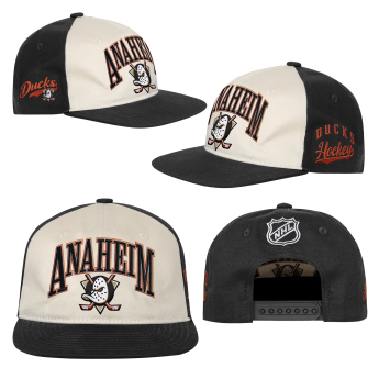 Anaheim Ducks șapcă de baseball pentru copii NHL Flatbrim Arch Deadstock Snapback