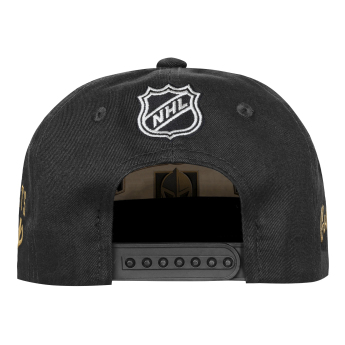Vegas Golden Knights șapcă de baseball pentru copii NHL Flatbrim Arch Deadstock Snapback
