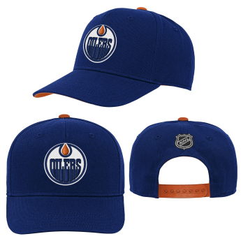 Dětská kšiltovka Edmonton Oilers NHL Precurved Snap