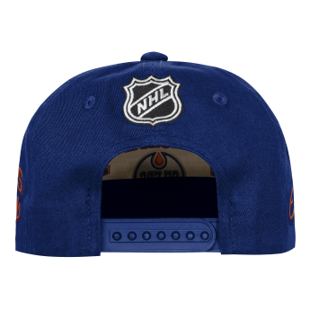 Edmonton Oilers șapcă de baseball pentru copii NHL Flatbrim Arch Deadstock Snapback