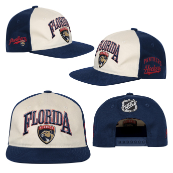 Florida Panthers șapcă de baseball pentru copii NHL Flatbrim Arch Deadstock Snapback