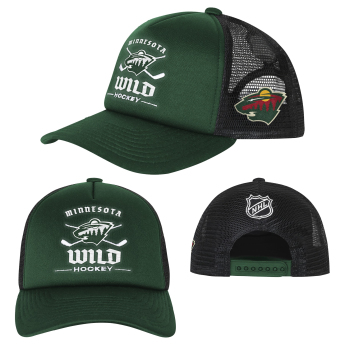 Dětská kšiltovka Minnesota Wild NHL Power Up Trucker