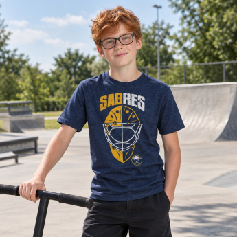 Buffalo Sabres tricou de copii Torwart Mask navy
