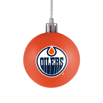 Vánoční ozdoby Edmonton Oilers NHL FOCO 12 Pack Ball Ornament Set