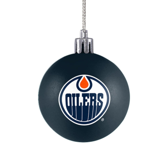 Vánoční ozdoby Edmonton Oilers NHL FOCO 12 Pack Ball Ornament Set