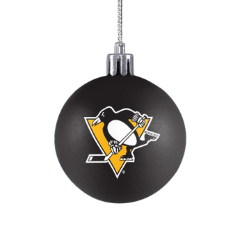 Pittsburgh Penguins decorațiuni de Crăciun NHL 12 Pack Ball Ornament Set