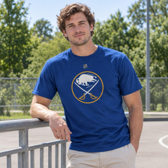 Buffalo Sabres tricou de bărbați Jeff Skinner #53 Stack Logo Name & Number