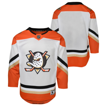 Anaheim Ducks tricoul de copii NHL Premier White/Away