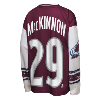 Colorado Avalanche tricou de copii Nathan MacKinnon #29 NHL Player Polyester Top
