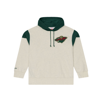 Minnesota Wild hanorac de bărbați NHL Retro Roots French Terry Hoodie
