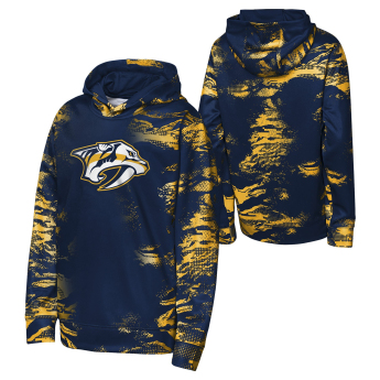 Nashville Predators hanorac cu glugă pentru copii NHL Team Dynamics Pullover Sublimated