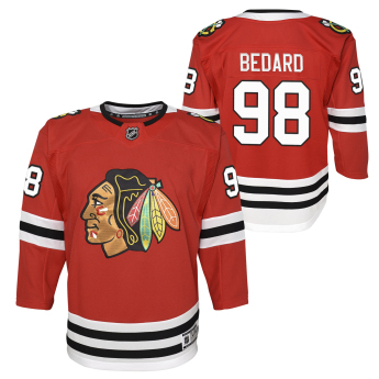 Chicago Blackhawks tricou de hochei pentru copii NHL Premier Home/Team Connor Bedard #98