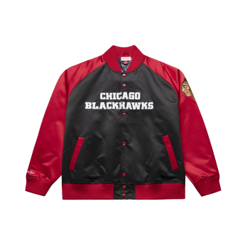 Chicago Blackhawks geacă de bărbați NHL Connor Bedard #98 Player Lightweight Satin Jacket