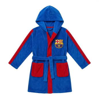FC Barcelona halat de baie pentru copii blue