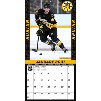 Boston Bruins calendar NHL 2027 Wall