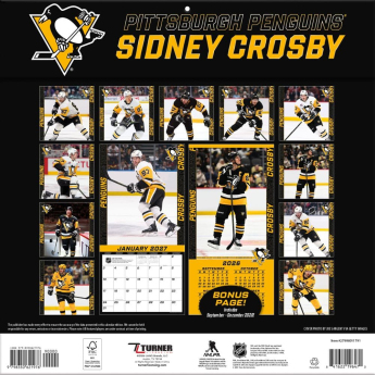 Pittsburgh Penguins calendar NHL #87 Sidney Crosby 2027